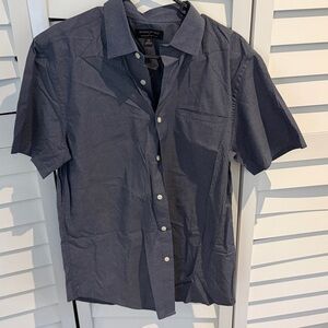 Banana Republic Dark Blue Button-Up Shirt